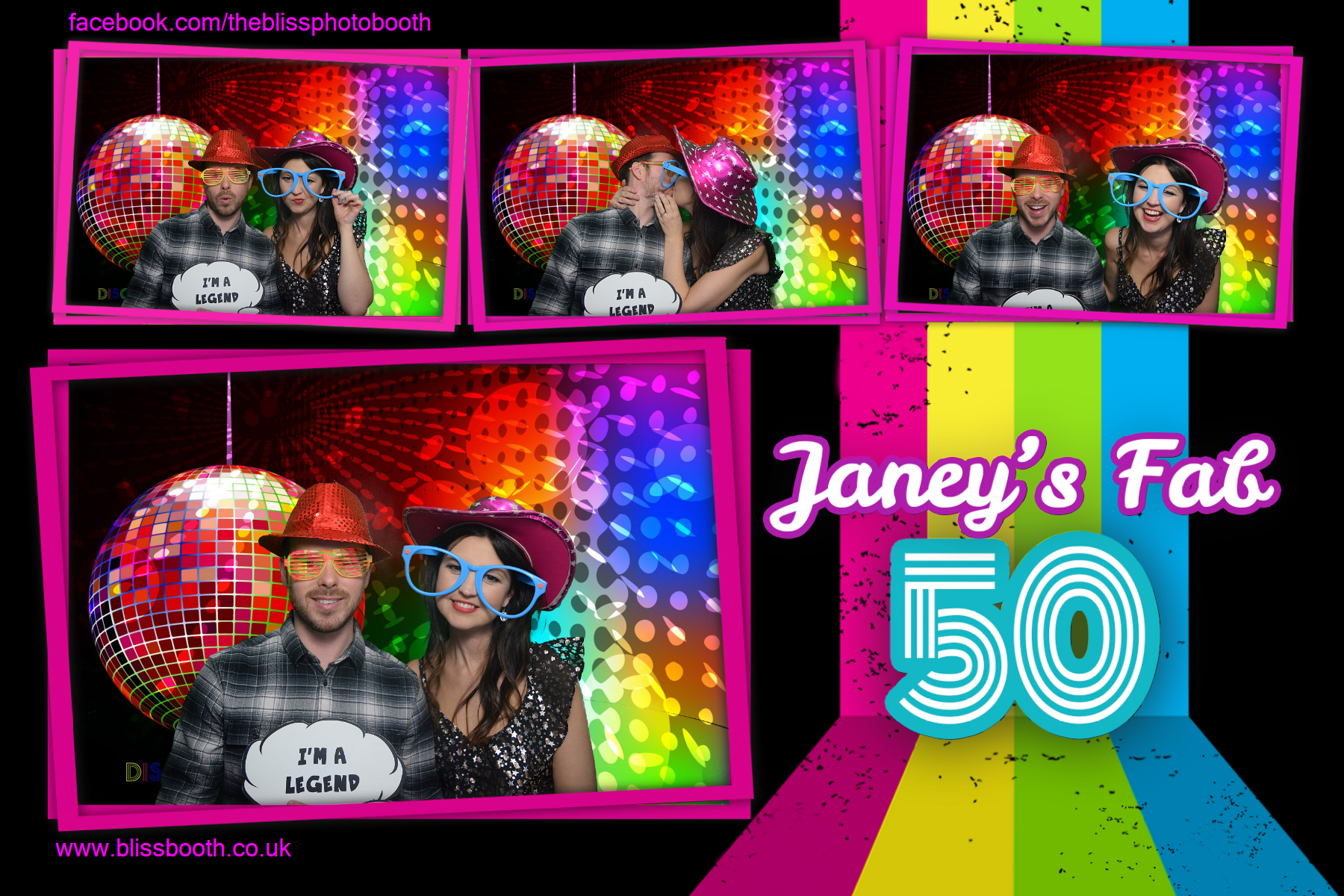 Janey's Fab 50 | View more photos from the event at gallery.blissbooth.co.uk/u/BlissBooth/Janeys-Fab-50